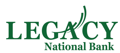 Logo for sponsor Legacy National Bank
